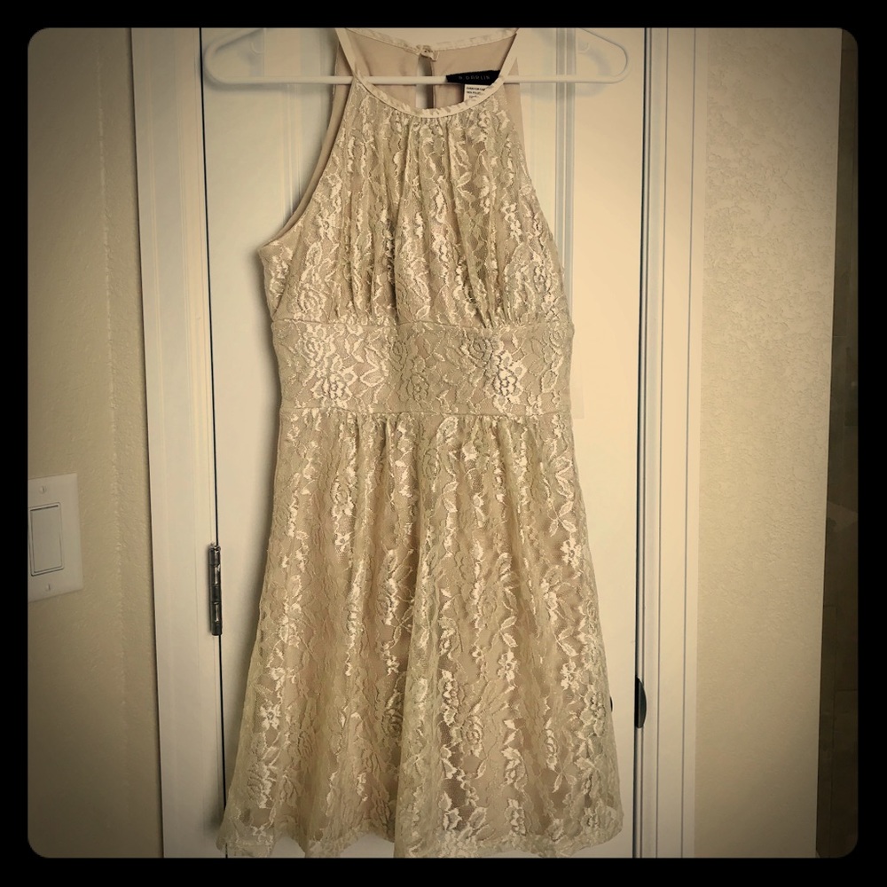 B. Darlin ivory lace dress. Size 5/6. NWT.